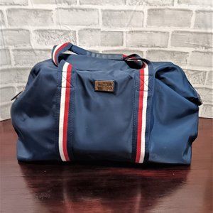 Tommy Hilfiger signature Large duffel bag red white blue 20" zip clean
